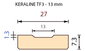 keraline tf3 13mm